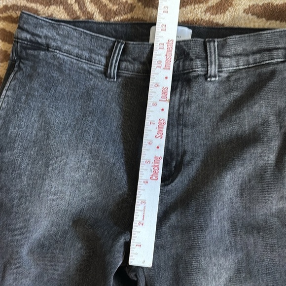 Current/Elliott 'The Wide Leg' jeans Women’s 30 black wash Carpenter pants - Picture 9 of 11